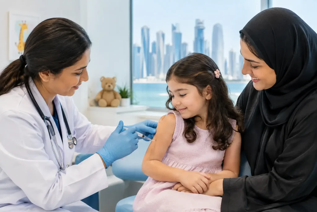 Choosing a Childhood Vaccination Clinic in Doha